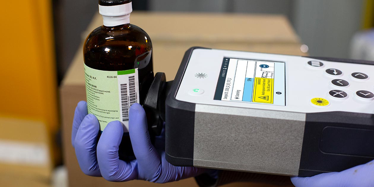 Agilent Vaya handheld Raman spectrometer