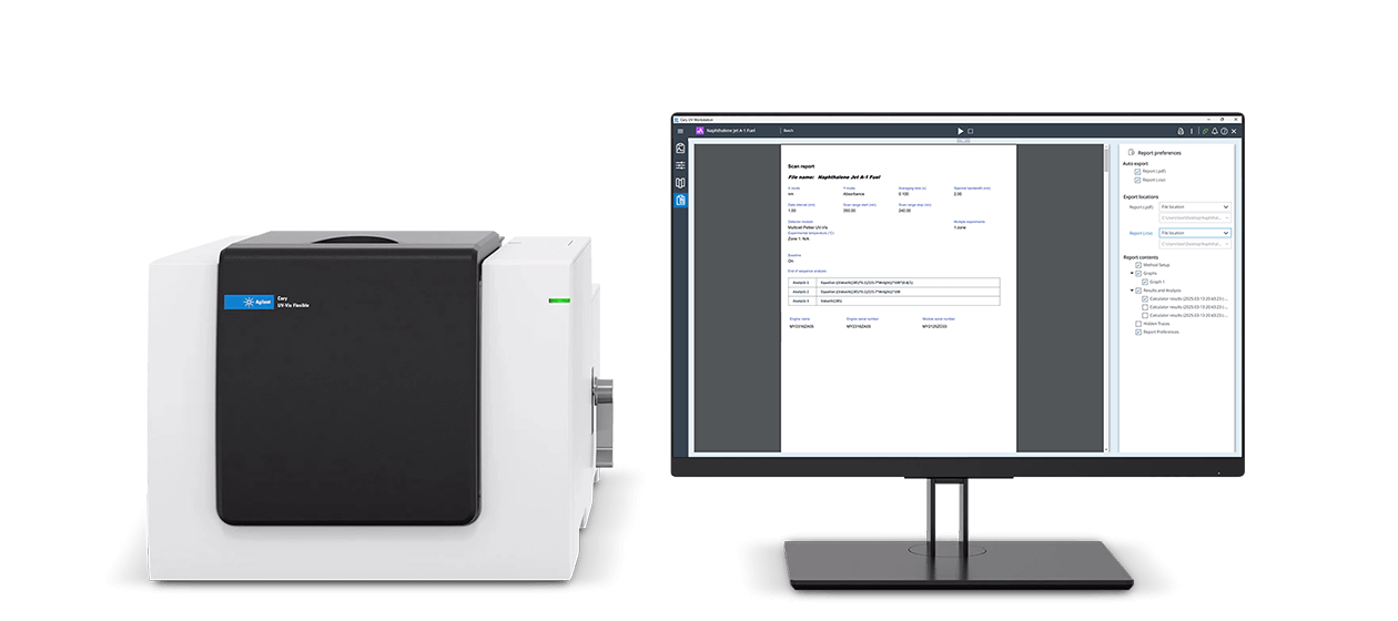 Agilent Cary 3500 UV-Vis mit Agilent Cary UV Workstation