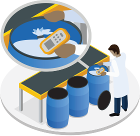 ID testing with Raman illustration
