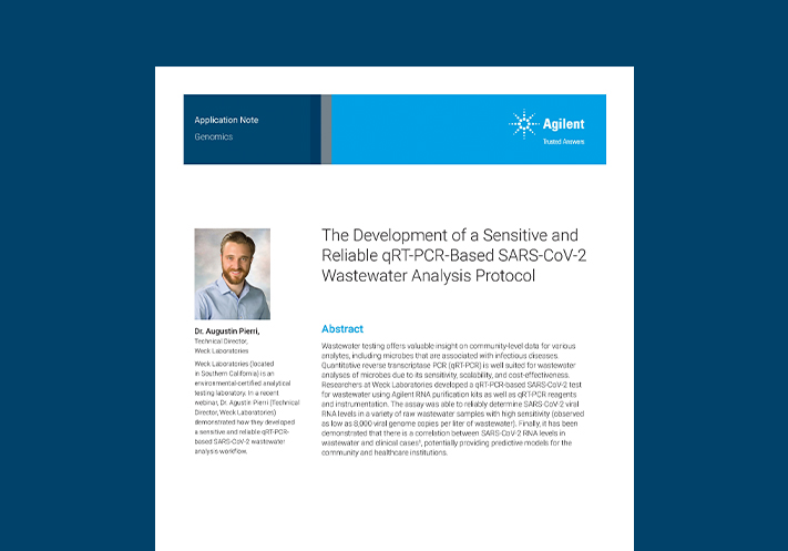 Wastewater App Note