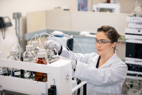 scientist working