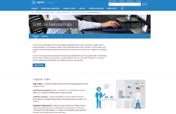 Applied markets webpage