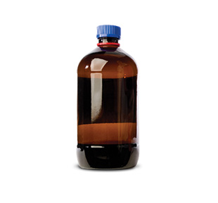 Amber bottle