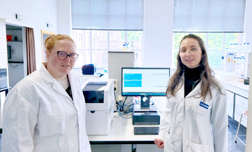 Lab staff at the Laboratory of Gene Technology at KU Leuven, Belgium
