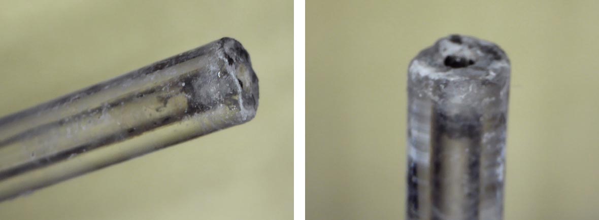Quartz injector tip