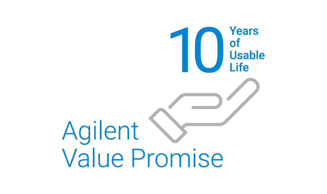 Agilent Value Promise - 10 Years of Usable Life